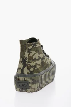 Online Sneakers Platform S-HANAMI con Motivo Camouflage Donna Sneaker