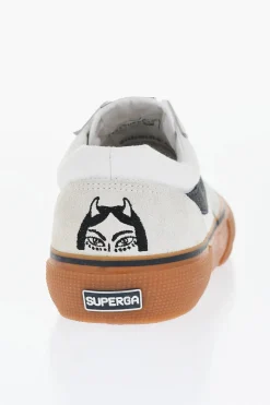 Sneakers RE-VOLLEY LIMITED in pelle e tessuto>Superga Clearance