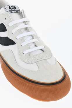 Sneakers RE-VOLLEY LIMITED in pelle e tessuto></noscript>Superga Clearance
