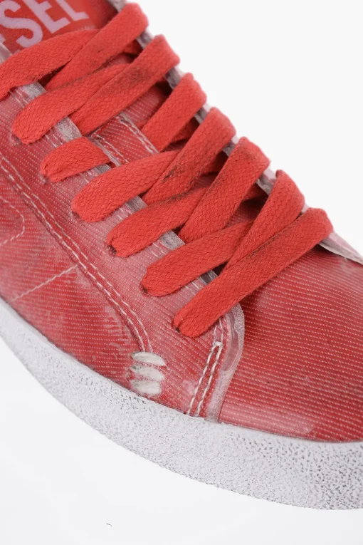 Sneakers S-LEROJI in Denim Plastificato>Diesel Fashion