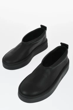 Sneakers Slip-on in Pelle con Suola in Gomma>Jil Sander Outlet