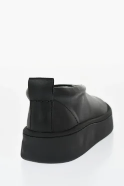 Sneakers Slip-on in Pelle con Suola in Gomma>Jil Sander Outlet
