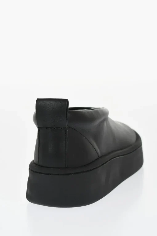 Sneakers Slip-on in Pelle con Suola in Gomma>Jil Sander Outlet