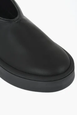 Sneakers Slip-on in Pelle con Suola in Gomma></noscript>Jil Sander Outlet