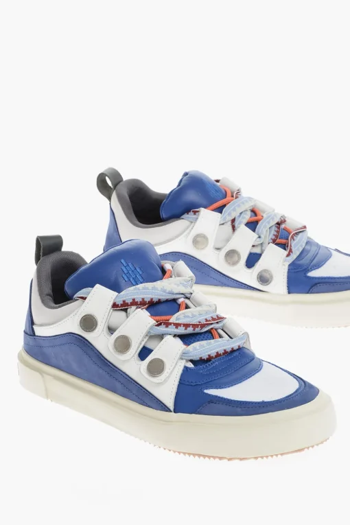 Hot Sneakers TICINELLA in Suede con Maxi Lacci Uomo Sneaker