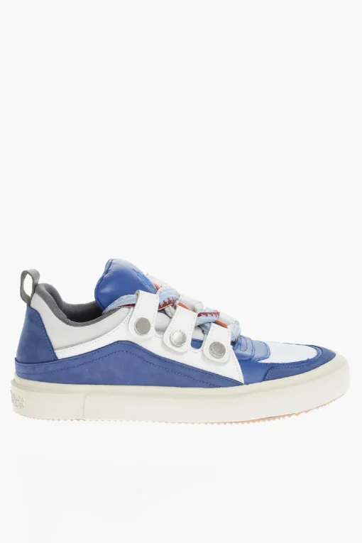 Hot Sneakers TICINELLA in Suede con Maxi Lacci Uomo Sneaker