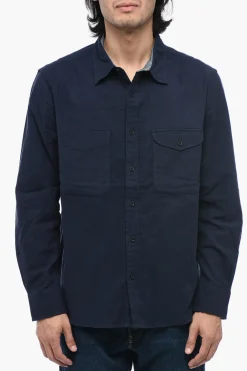 SOLID CHAMOIS SHIRT>Woolrich Hot