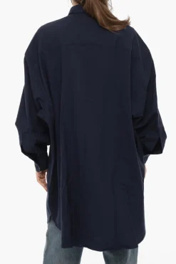 Soprabito LINDA in Lana con Abbottonatura Nascosta>Destin Fashion