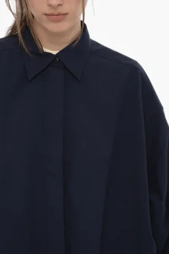 Soprabito LINDA in Lana con Abbottonatura Nascosta></noscript>Destin Fashion
