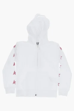 STAR Felpa Hoodie in Cotone con Dettagli Glitterati>Canada Goose Best