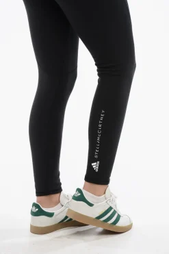 New STELLA McCARTNEY Leggings in Tessuto Stretch a Vita Alta Donna Pantaloni