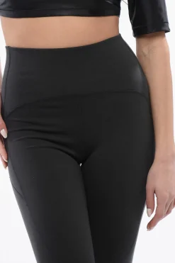 New STELLA McCARTNEY Leggings in Tessuto Stretch a Vita Alta Donna Pantaloni