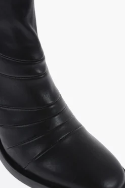 Stivaletti a Calzino HEDY in Pelle con Cuciture 8cm></noscript>Ann Demeulemeester New