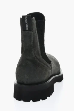 Stivaletti Chelsea in Camoscio Effetto Vintage>Woolrich Hot