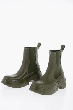 Stivaletti Chelsea in Gomma con Tacco 7cm>XOCOI Sale