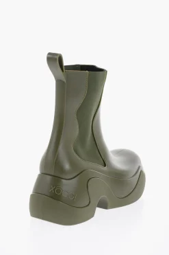 Stivaletti Chelsea in Gomma con Tacco 7cm>XOCOI Sale