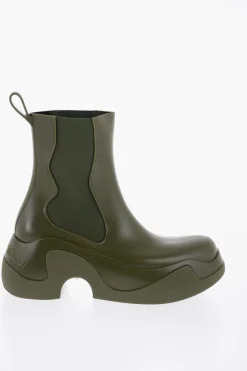 Stivaletti Chelsea in Gomma con Tacco 7cm></noscript>XOCOI Sale