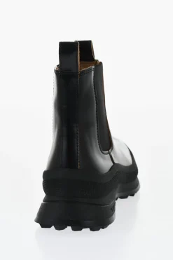 Stivaletti Chelsea In Pelle Con Suola Vibam>Jil Sander Best