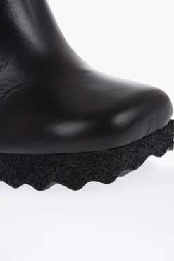 New Stivaletti Chelsea SPONGE in Pelle 12cm Donna Stivali