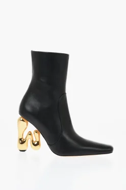 Stivaletti In Pelle LETTER Con Tacco Statement 10 cm></noscript>J.W.Anderson Sale