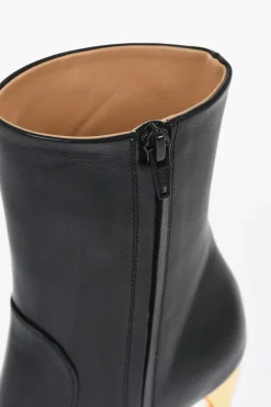 Stivaletti In Pelle LETTER Con Tacco Statement 10 cm></noscript>J.W.Anderson Sale