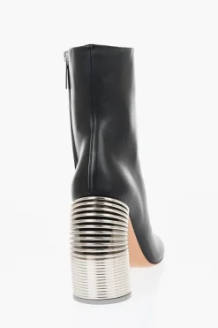 Stivaletti In Pelle SPRING Tacco Statement 11 cm>Off-White Clearance