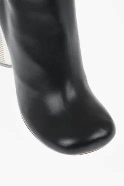 Stivaletti In Pelle SPRING Tacco Statement 11 cm></noscript>Off-White Clearance