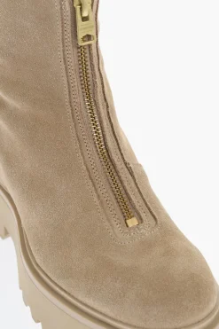 Stivaletti OPHELIA in Pelle con Zip Frontale></noscript>AllSaints Online
