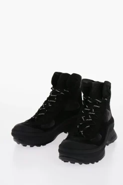 Outlet Stivaletti Trek in Suede con Suola Vibram Uomo Stivali