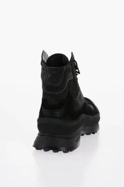 Outlet Stivaletti Trek in Suede con Suola Vibram Uomo Stivali