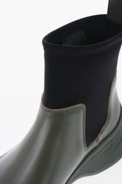 Stivaletto In Pelle Con Inserto In Neoprene></noscript>Jil Sander Clearance