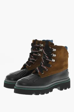 Stivali Da Montagna HIKING Con Dettagli In Pelle>Dsquared2 Best