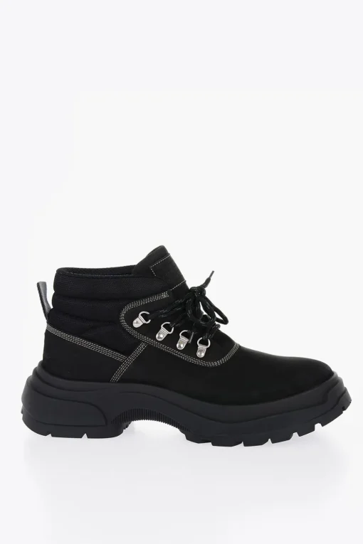Stivali Da Trekking In Pelle>Maison Margiela Discount