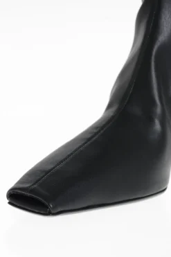 Stivali in Ecopelle con Zip Interna 8cm></noscript>Courreges Sale