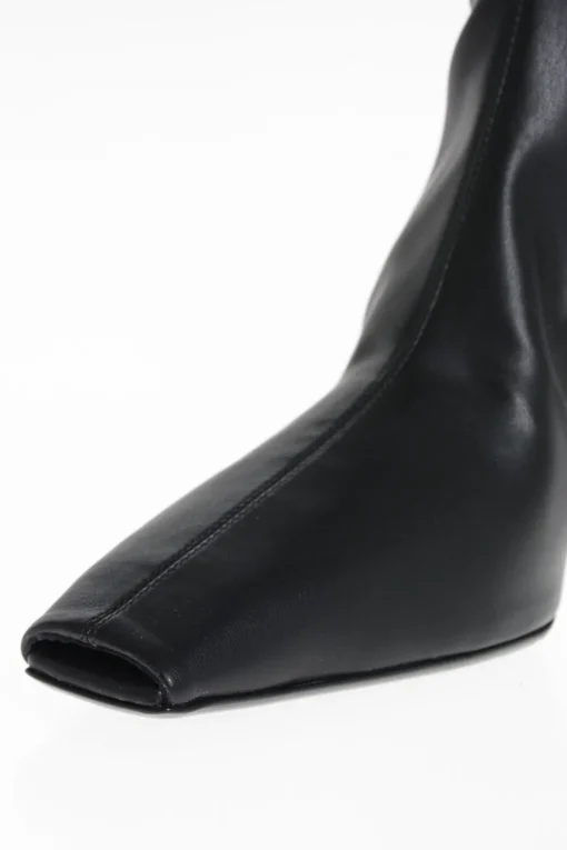 Stivali in Ecopelle con Zip Interna 8cm>Courreges Sale