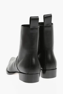 Stivali In Pelle A Punta>Bottega Veneta Sale
