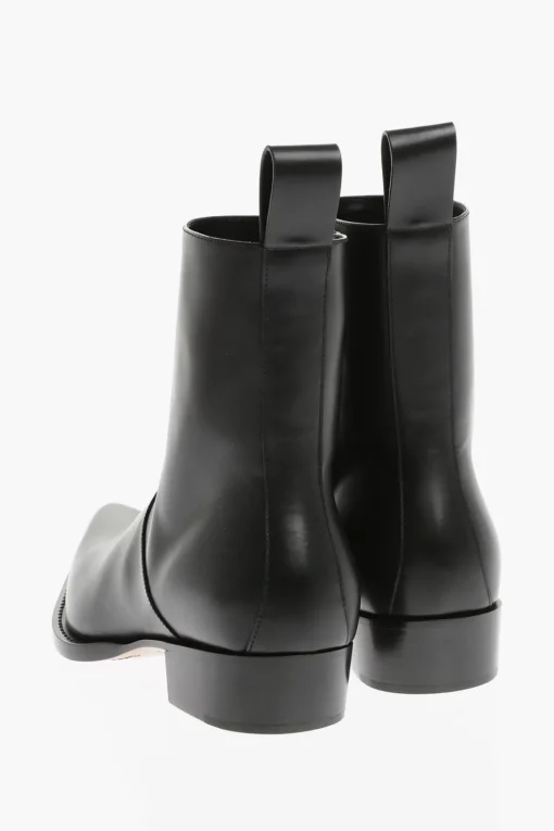 Stivali In Pelle A Punta>Bottega Veneta Sale