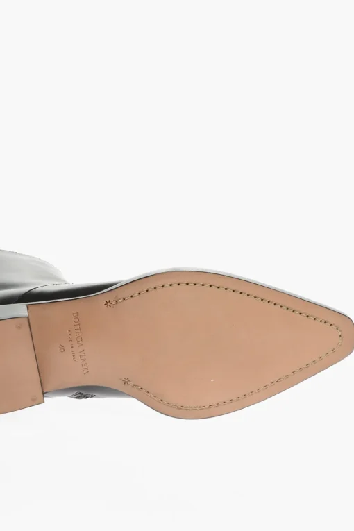 Stivali In Pelle A Punta>Bottega Veneta Sale