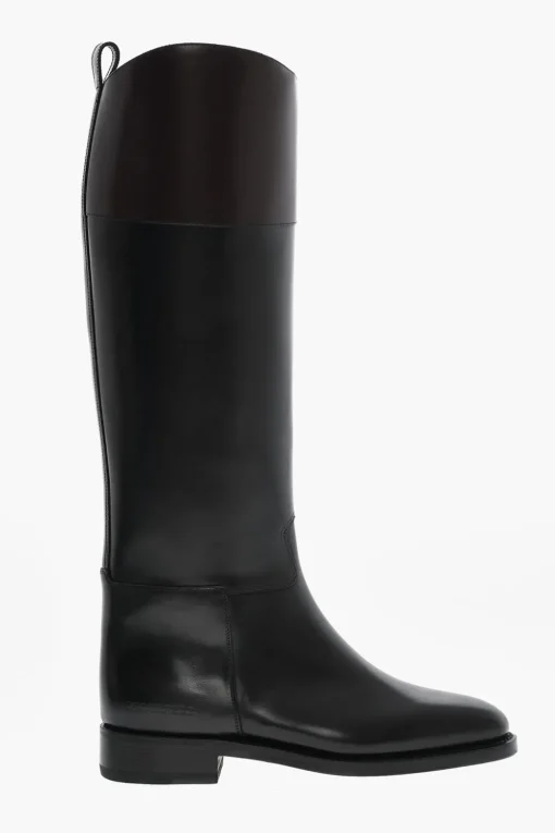 Stivali RIDING In Pelle Spazzolata>Dsquared2 Fashion