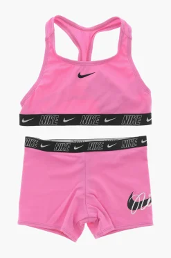SWIM Bikini in Nylon Stretch con Banda Logata>Nike KIDS New