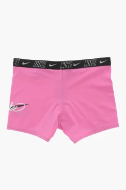 SWIM Bikini in Nylon Stretch con Banda Logata></noscript>Nike KIDS New