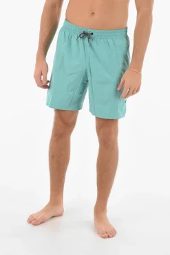 SWIM Costume Boxer a Tinta Unita con Elastico in Vita>Nike Outlet