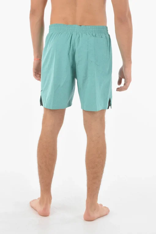 SWIM Costume Boxer a Tinta Unita con Elastico in Vita>Nike Outlet