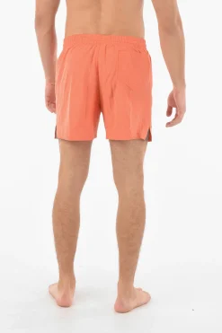 Clearance SWIM Costume da Bagno Boxer con Tasca a Toppa Uomo Costumi Da Bagno