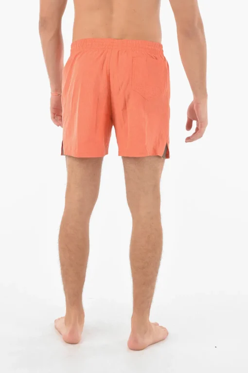 Clearance SWIM Costume da Bagno Boxer con Tasca a Toppa Uomo Costumi Da Bagno