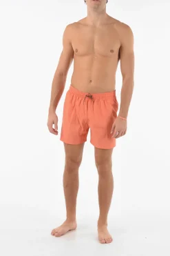 Clearance SWIM Costume da Bagno Boxer con Tasca a Toppa Uomo Costumi Da Bagno
