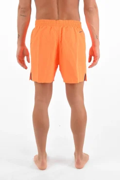 SWIM Costume da Bagno Boxer con Stampa Logo Laterale>Nike Hot