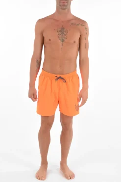 SWIM Costume da Bagno Boxer con Stampa Logo Laterale></noscript>Nike Hot
