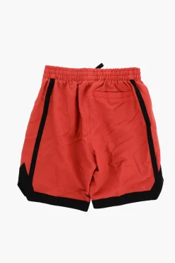 SWIM Costume da Bagno Boxer in Tinta Unita con Bordi a Contrasto></noscript>Nike KIDS Hot