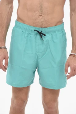 Clearance SWIM Costume da Bagno Boxer SWOOSH LINE in Nylon Uomo Costumi Da Bagno